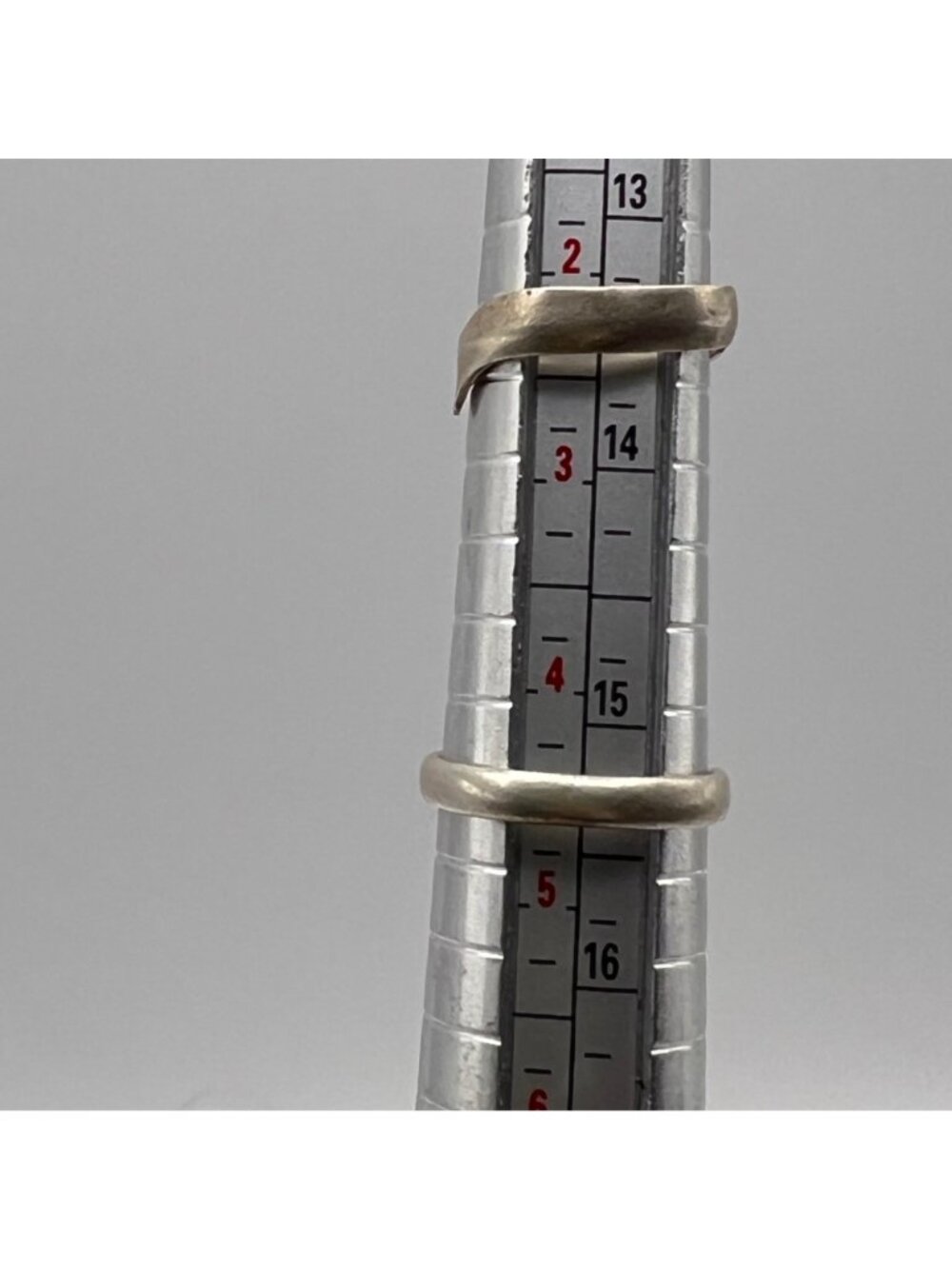 Sterling Silver Toe Midi Rings Adjustable Tested Set Of 2 Minimalist Design - Picture 3 of 10
